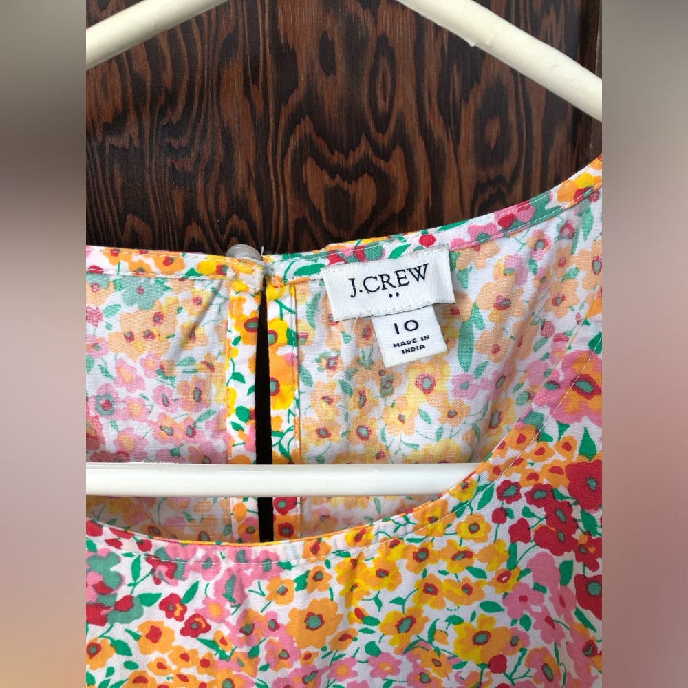 J. Crew Floral Midi Dress - Picture 2 of 7